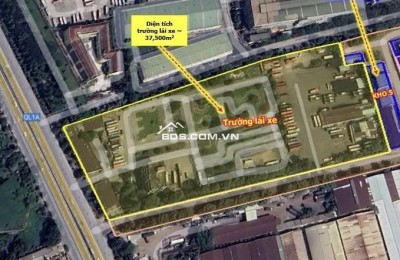 Cho thuê nhà văn phòng, mặt bằng, kho bãi 1500m2 mặt tiền Ql 1A, Bình Tân,Giá 20k/m2, DT 37500m2